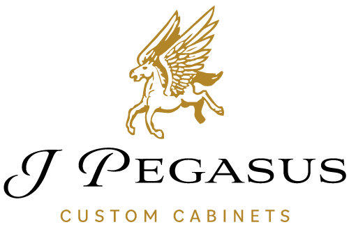 J Pegasus Custom Cabinets Logo